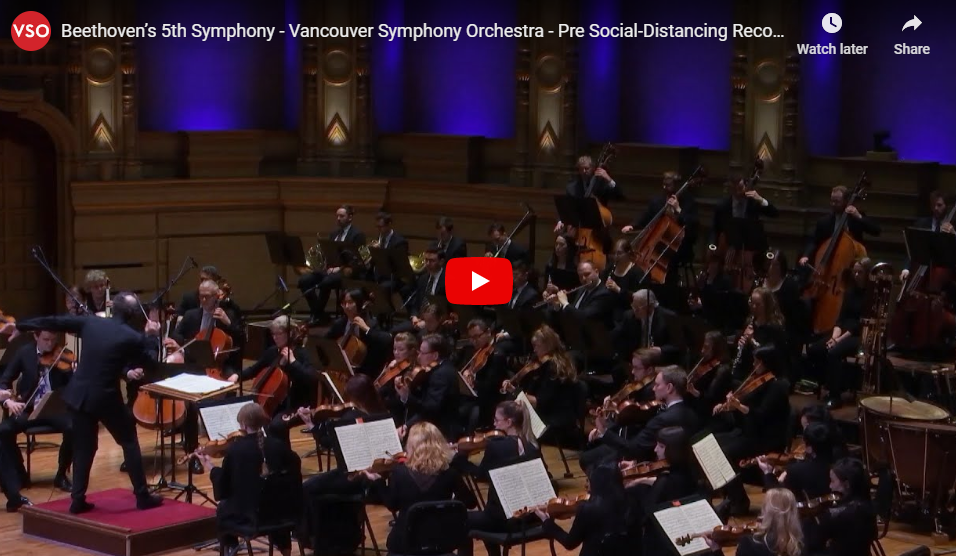 Vancouver Symphony Orchestra livestream