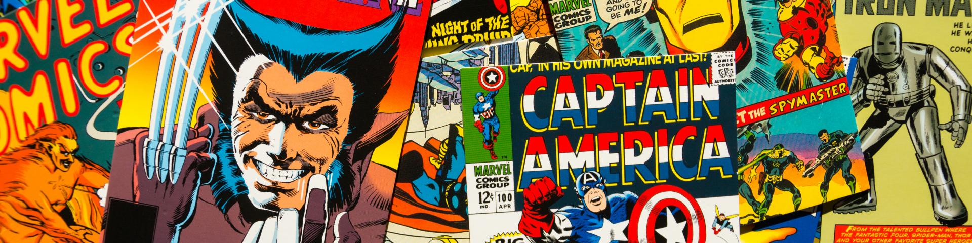 Super Hero comic books