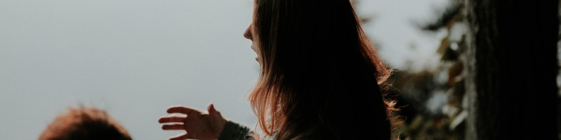 Women talking