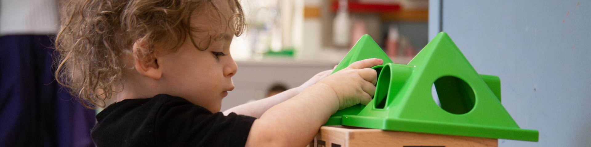 Child playing at CTC