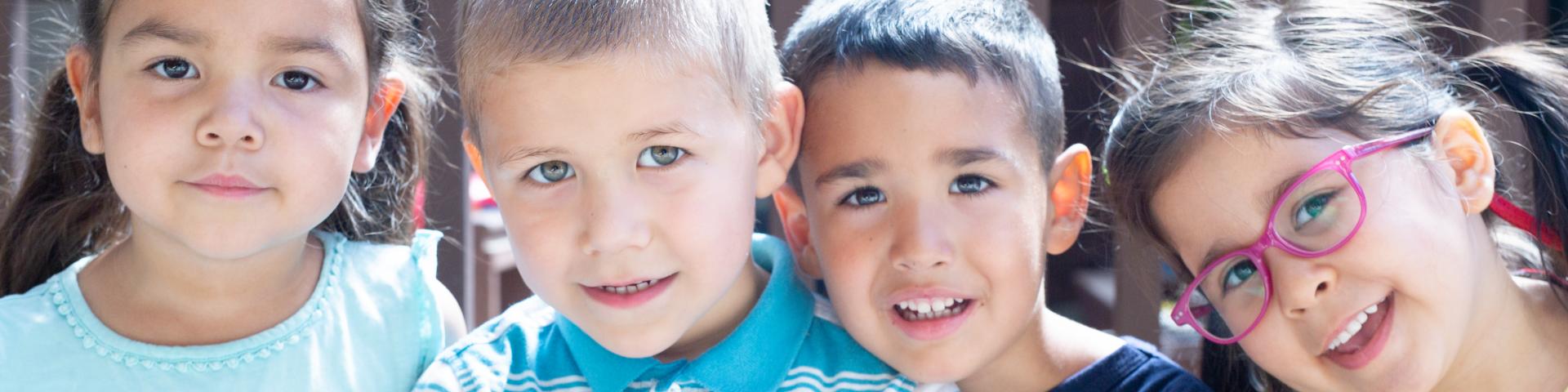 children smiling