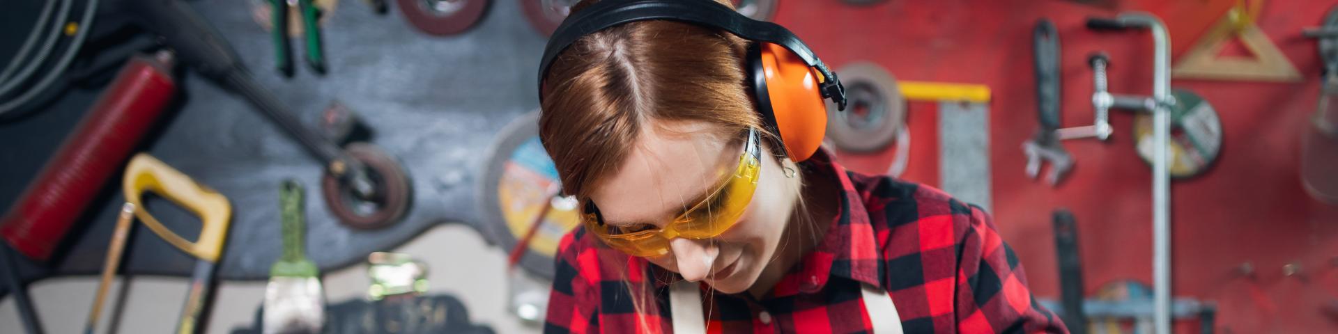 woman in trades