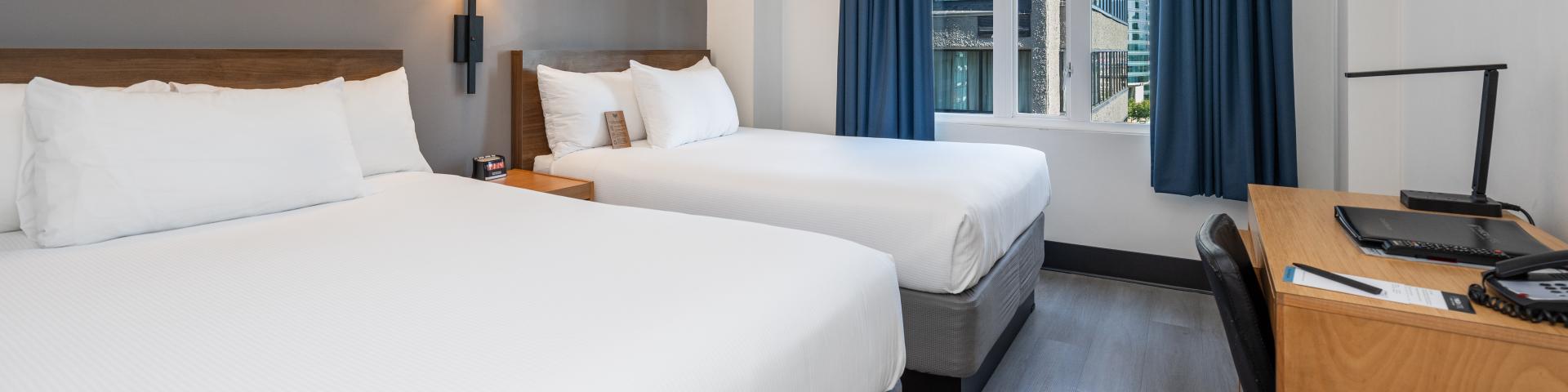 Double-Double Rooms - YWCA Hotel in Downtown Vancouver