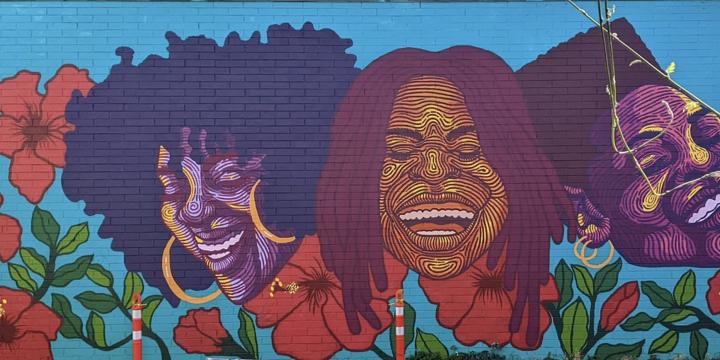 Thank You Ms. Rosemary by Sade Alexis - from 2021 Vancouver Mural Fest