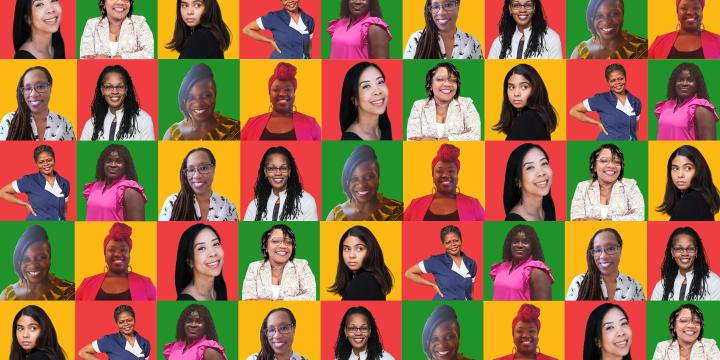 photos of the YWCA staff members that participated on the campaign