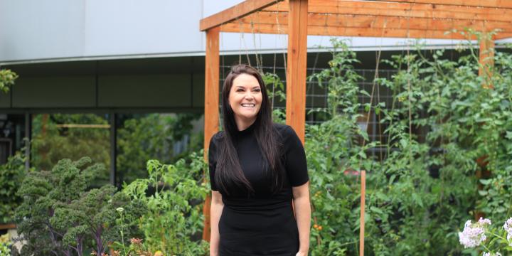 Carla Newton, Registered Nurse and member of the YWCA Scholarship Committee. 