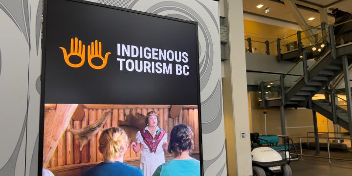 Indigenous tourism image at YVR