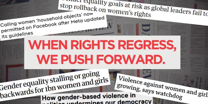 When Rights Regress, We Push Forward