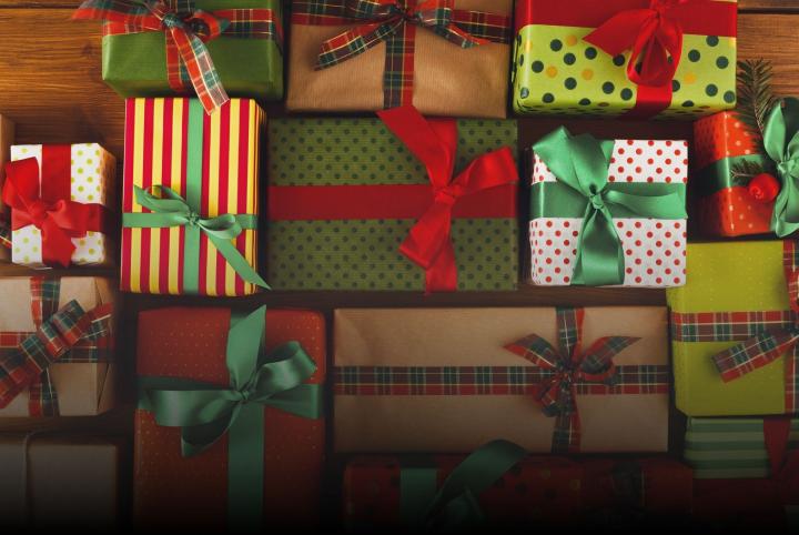 Photos of Wrapped Gifts