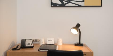 Desk area in Rooms
