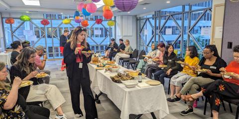 YWCA Metro Vancouver’s annual Cultural Feast is held at our main office, hosted by the YWCA Racial Equity Committee.