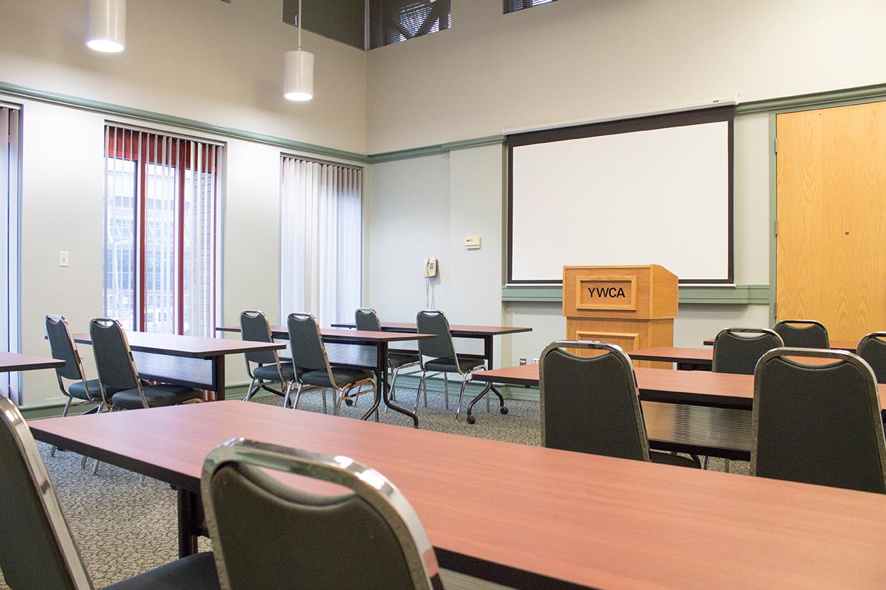 Canfor room - classroom - YWCA Hotel Vancouver Meeting room rentals