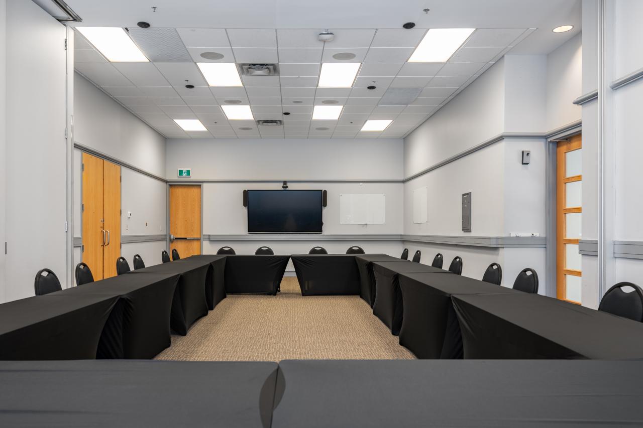 Combined Royal Bank and Canfor room - Board Room - YWCA Hotel Vancouver Meeting room rentals