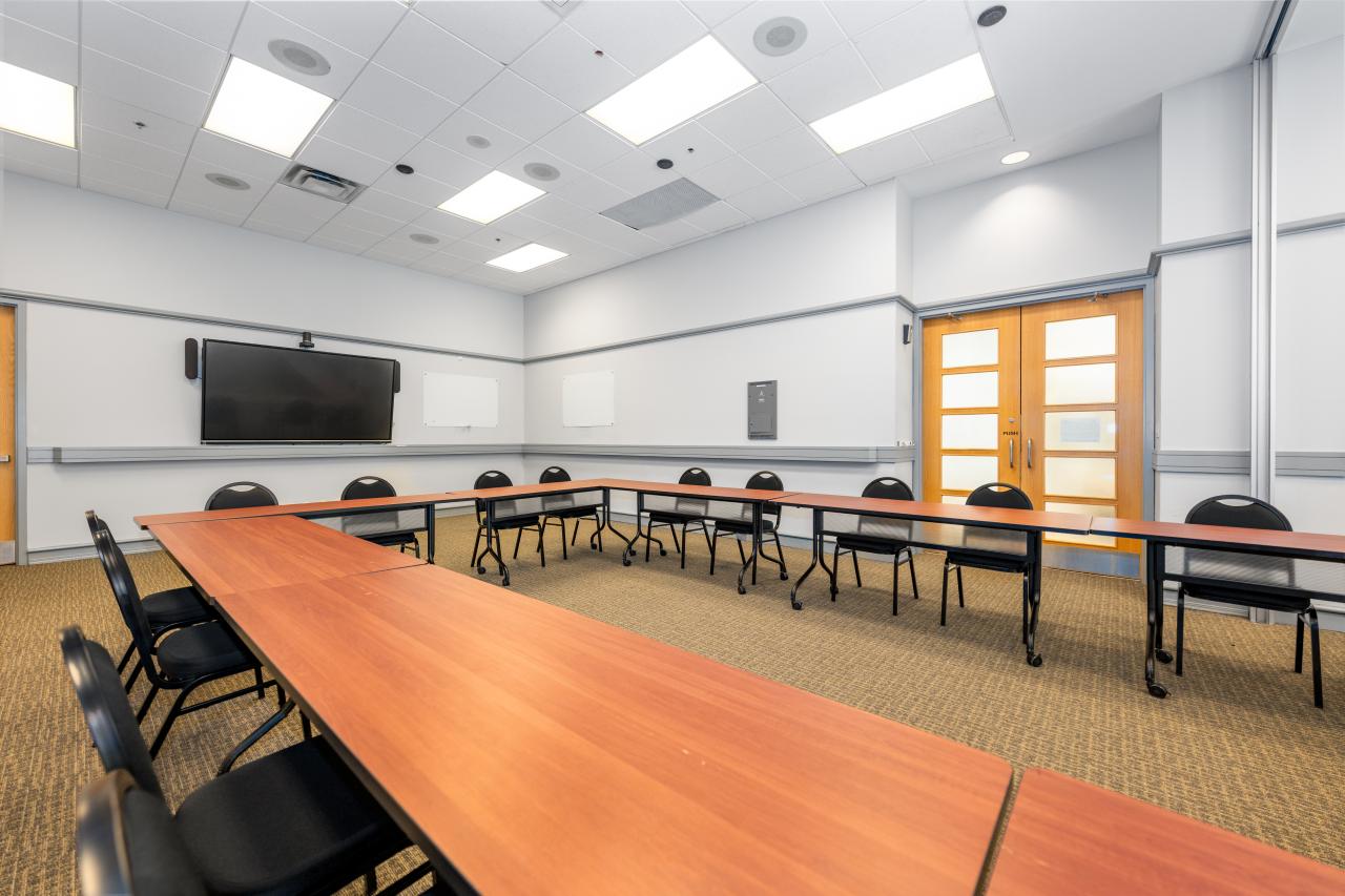 Combined Royal Bank and Canfor room - Board Room - YWCA Hotel Vancouver Meeting room rentals