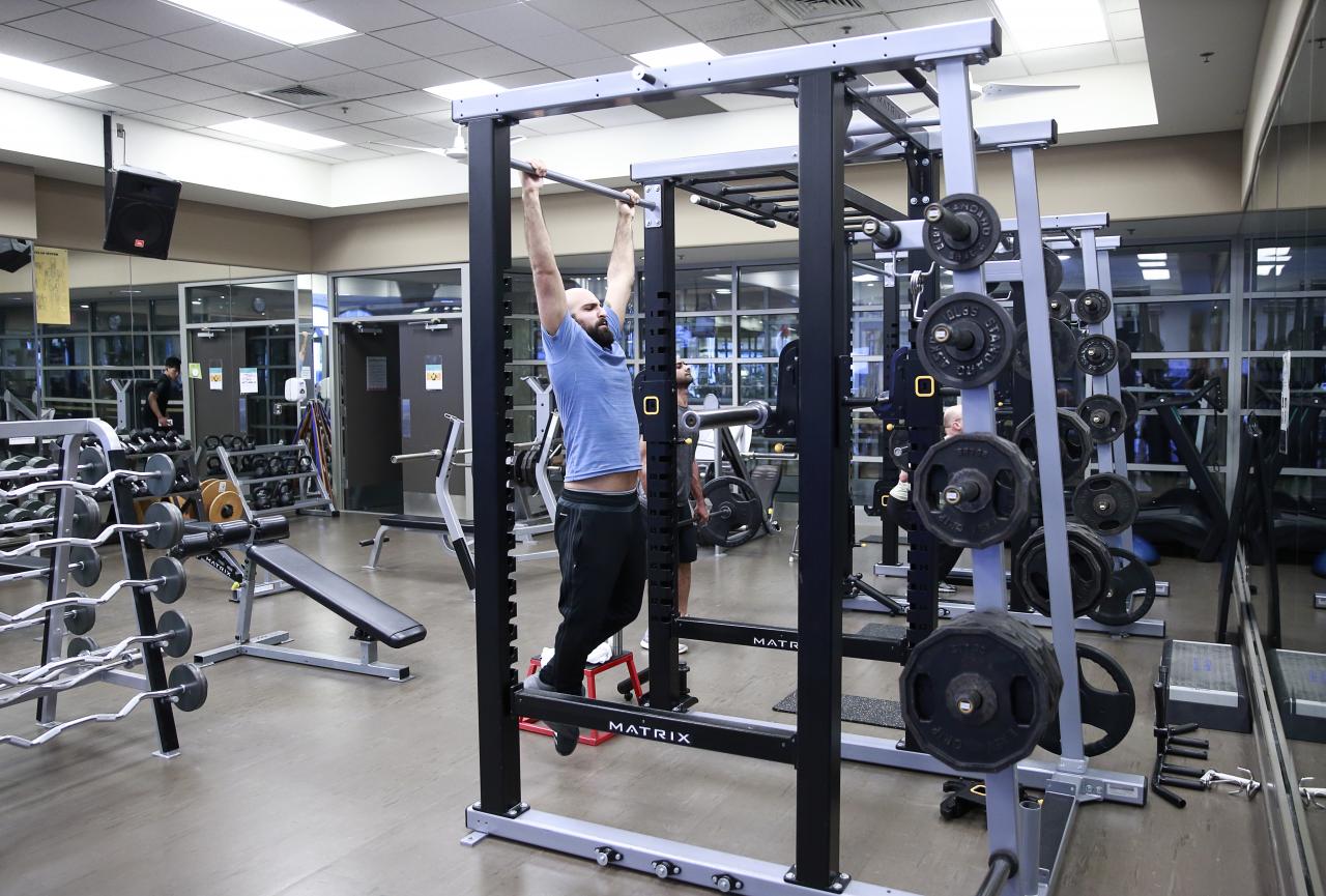 co-ed weight room