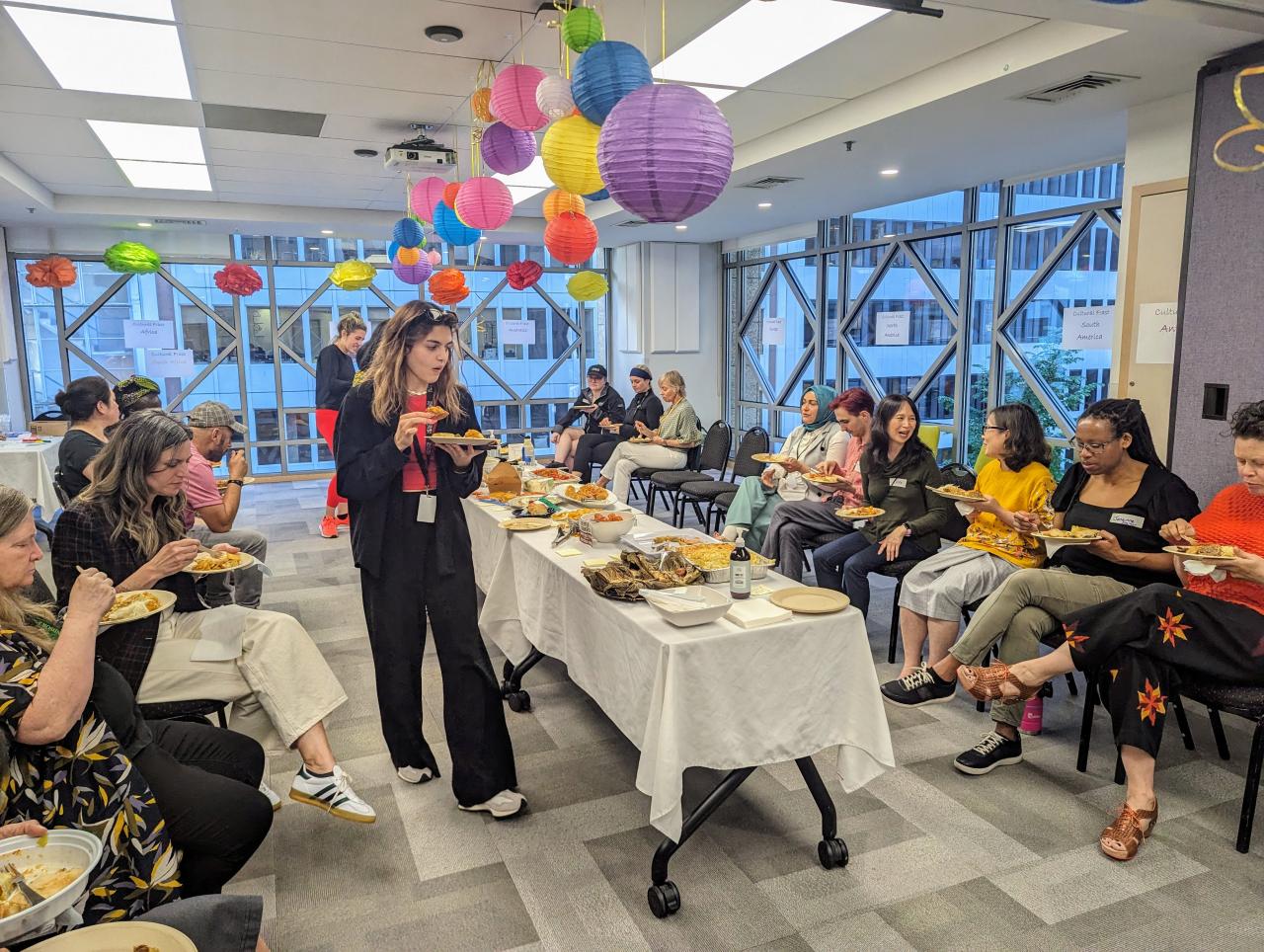 YWCA Metro Vancouver’s annual Cultural Feast is held at our main office, hosted by the YWCA Racial Equity Committee.