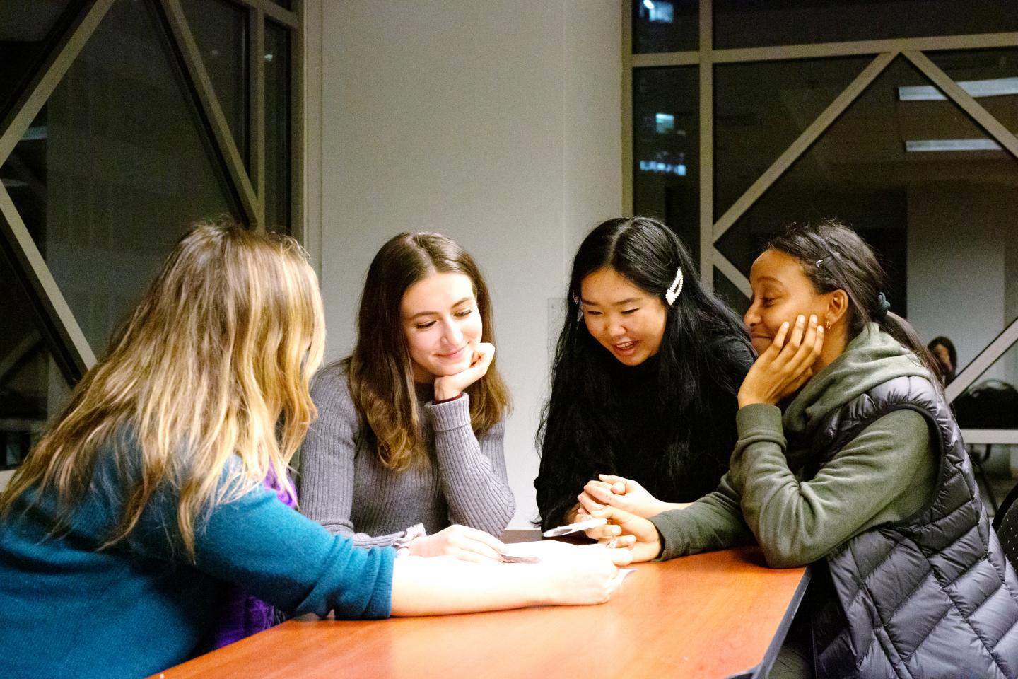 Photo of participants in the High School Mentorship program