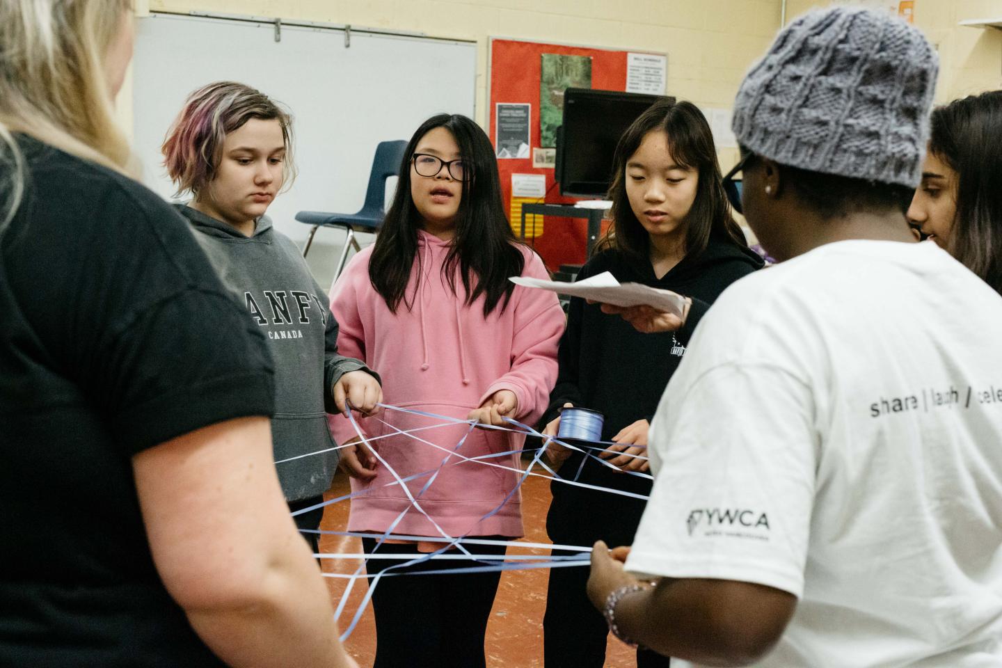 Photo of participants in YWCA’s Youth Education Program