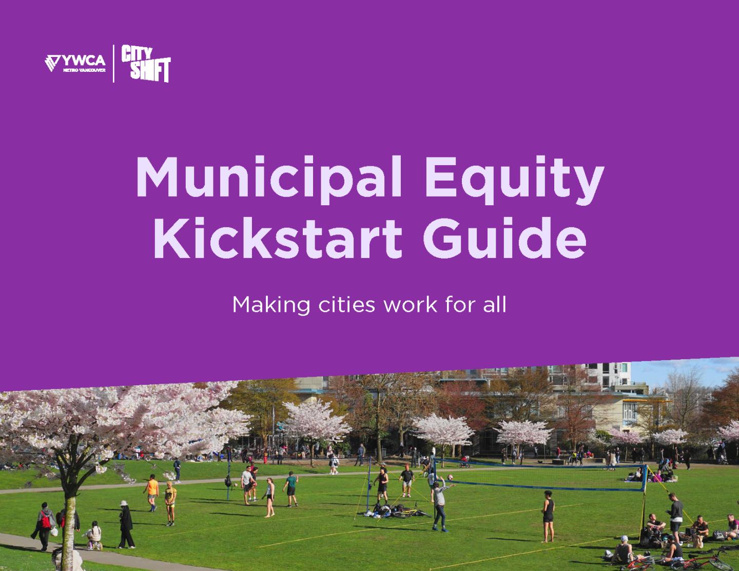 YWCA City Shift Municipal Equity Kickstart Guide