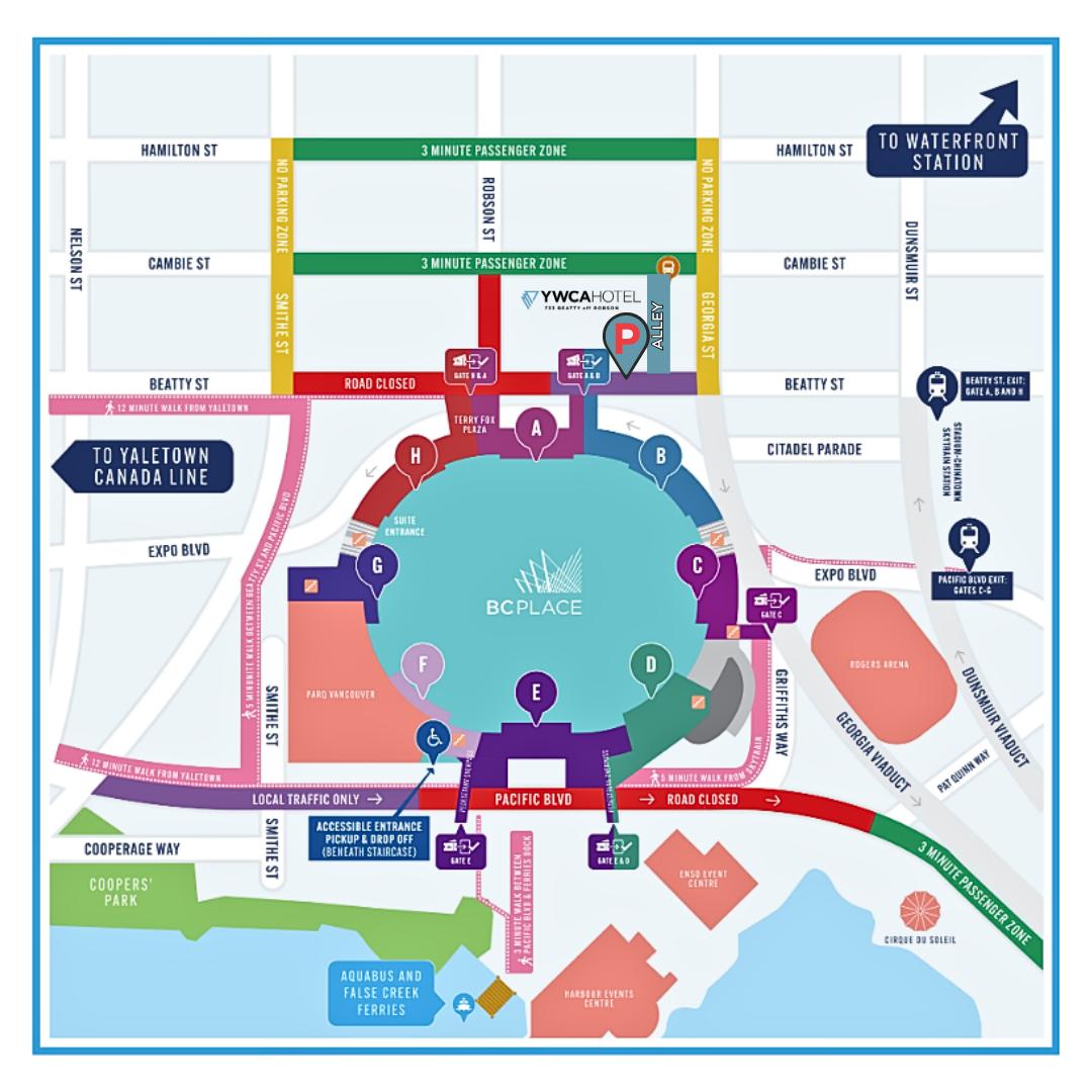 Access to the YWCA Hotel during Taylor Swift's Era Tours weekend