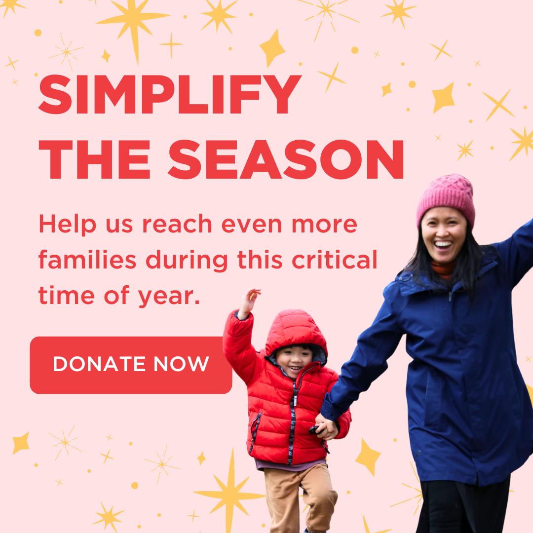 Donate to Simplify the Season to support YWCA programs and services.