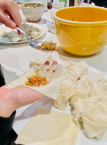 Dumpling making
