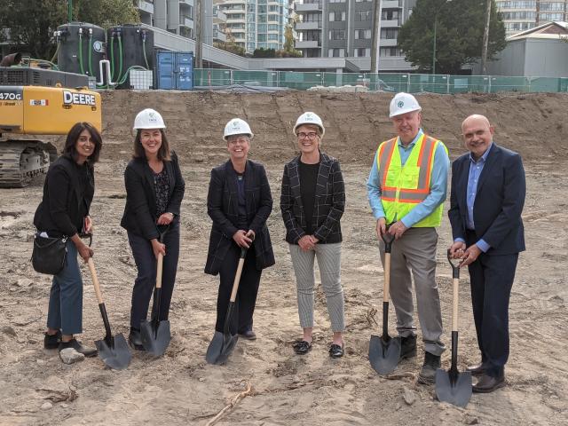 Grange Street Burnaby Ground Breaking