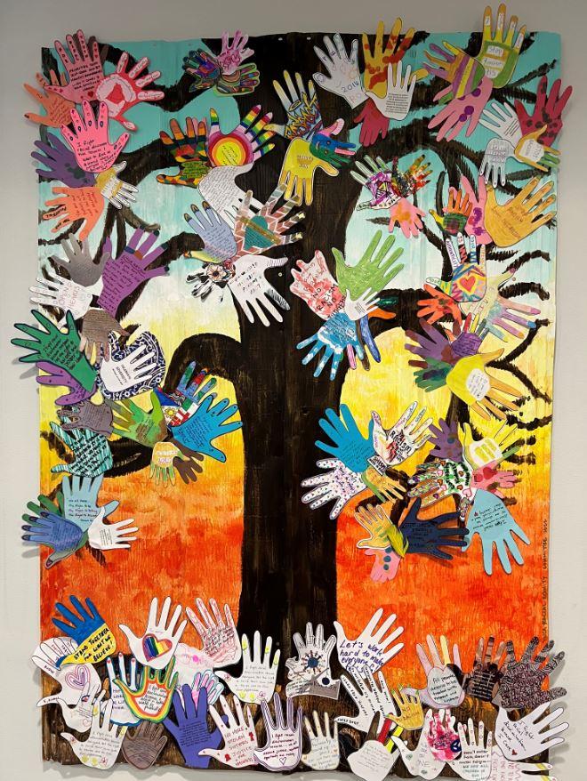 YWCA's artwork for The International Day For The Elimination Of Racism