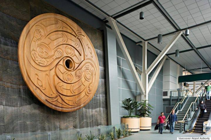 Indigenous artwork showcased at YVR Airport