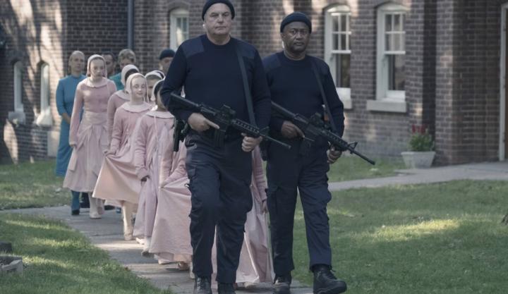 Children in The Handmaid's Tale. Source: Hulu