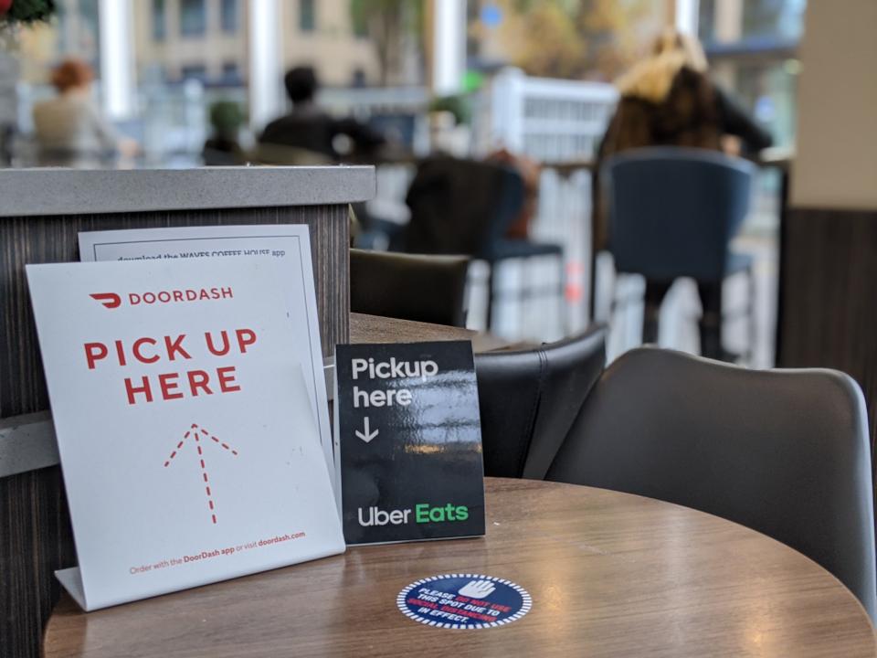 food pick up area