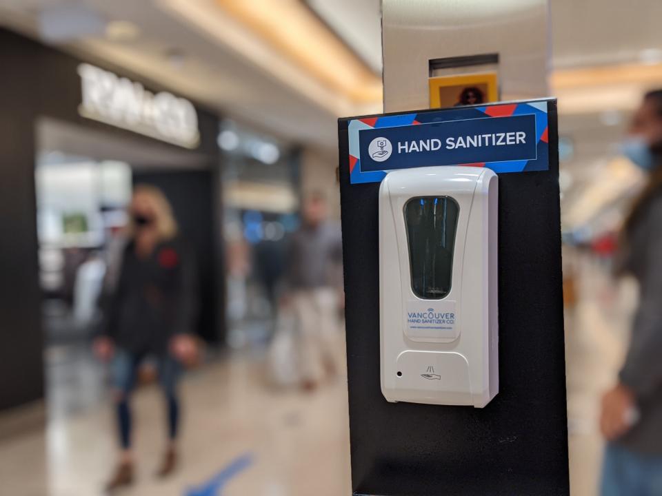 hand sanitizer