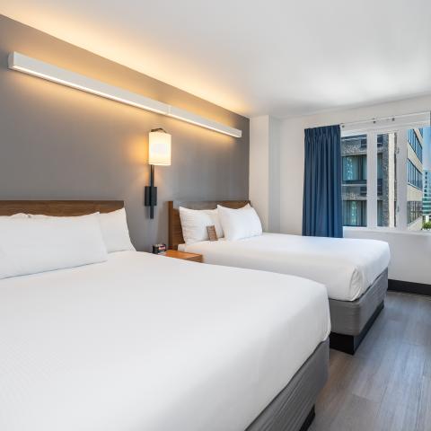 Double-Double Rooms - YWCA Hotel in Downtown Vancouver