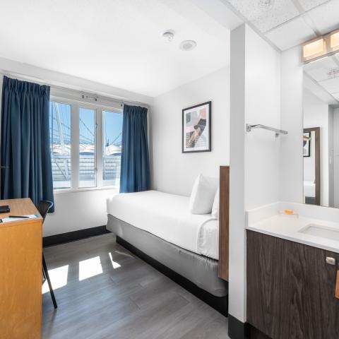 YWCA Hotel Single Room with Hallway Bathroom