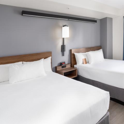 Two Double Bed Rooms