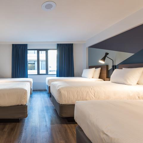Five-Single Rooms