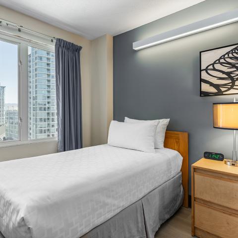Single Rooms at YWCA Hotel in downtown Vancouver