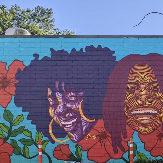 Thank You Ms. Rosemary by Sade Alexis - from 2021 Vancouver Mural Fest