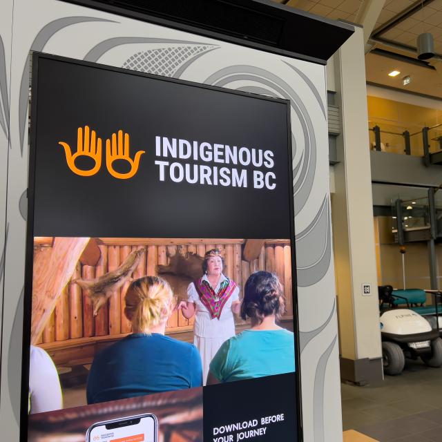 Indigenous tourism image at YVR