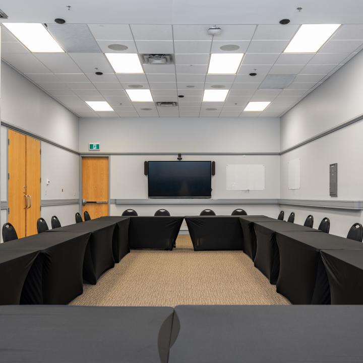 Combined Royal Bank and Canfor room - Board Room - YWCA Hotel Vancouver Meeting room rentals