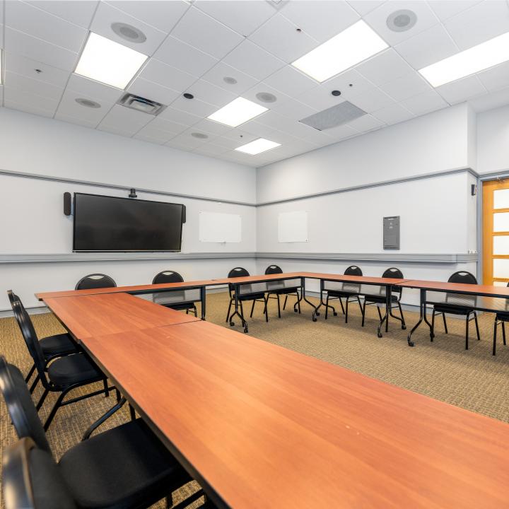 Combined Royal Bank and Canfor room - Board Room - YWCA Hotel Vancouver Meeting room rentals