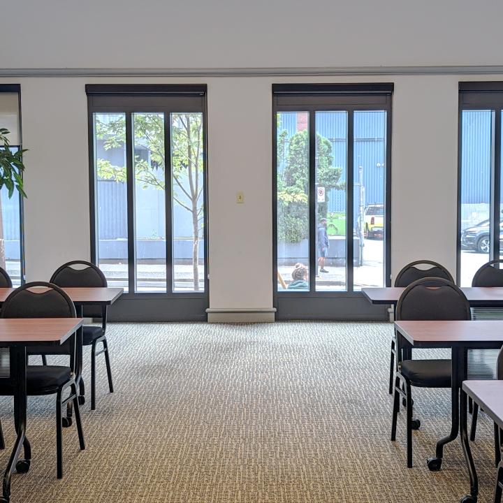 Canfor and Royal Combined room - classroom - YWCA Hotel Vancouver Meeting room rentals