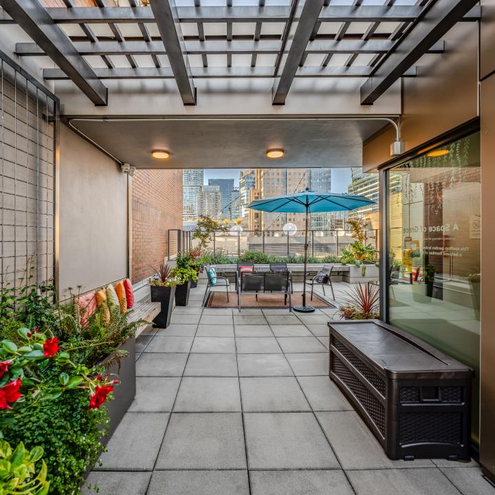 Rooftop Terrace - YWCA Hotel Vancouver